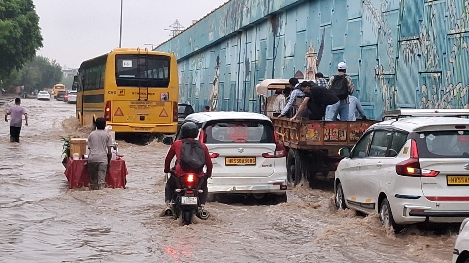gurugram rain