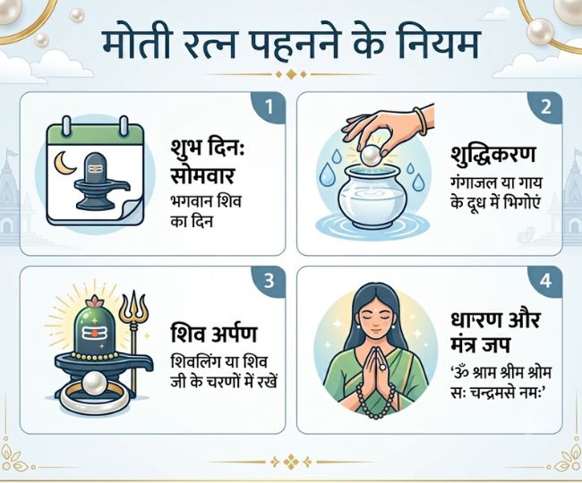 moti ratna ke niyam