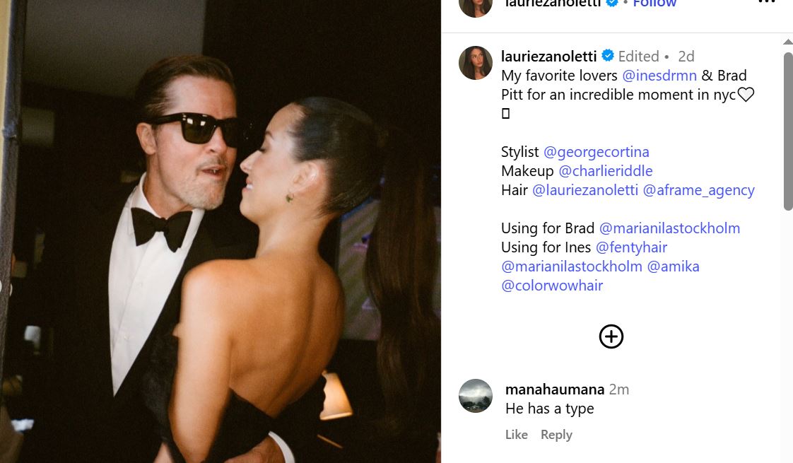Brad Pitt Girlfrien