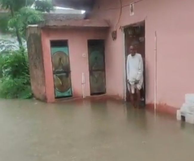 Water entered homes in Behda's Saidabad village