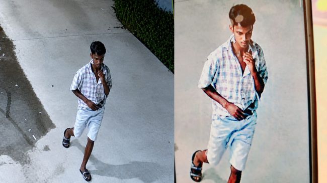 Bhagalpur Kalika Temple 24kg Silver Idol Stolen CCTV Captures Thief (7)