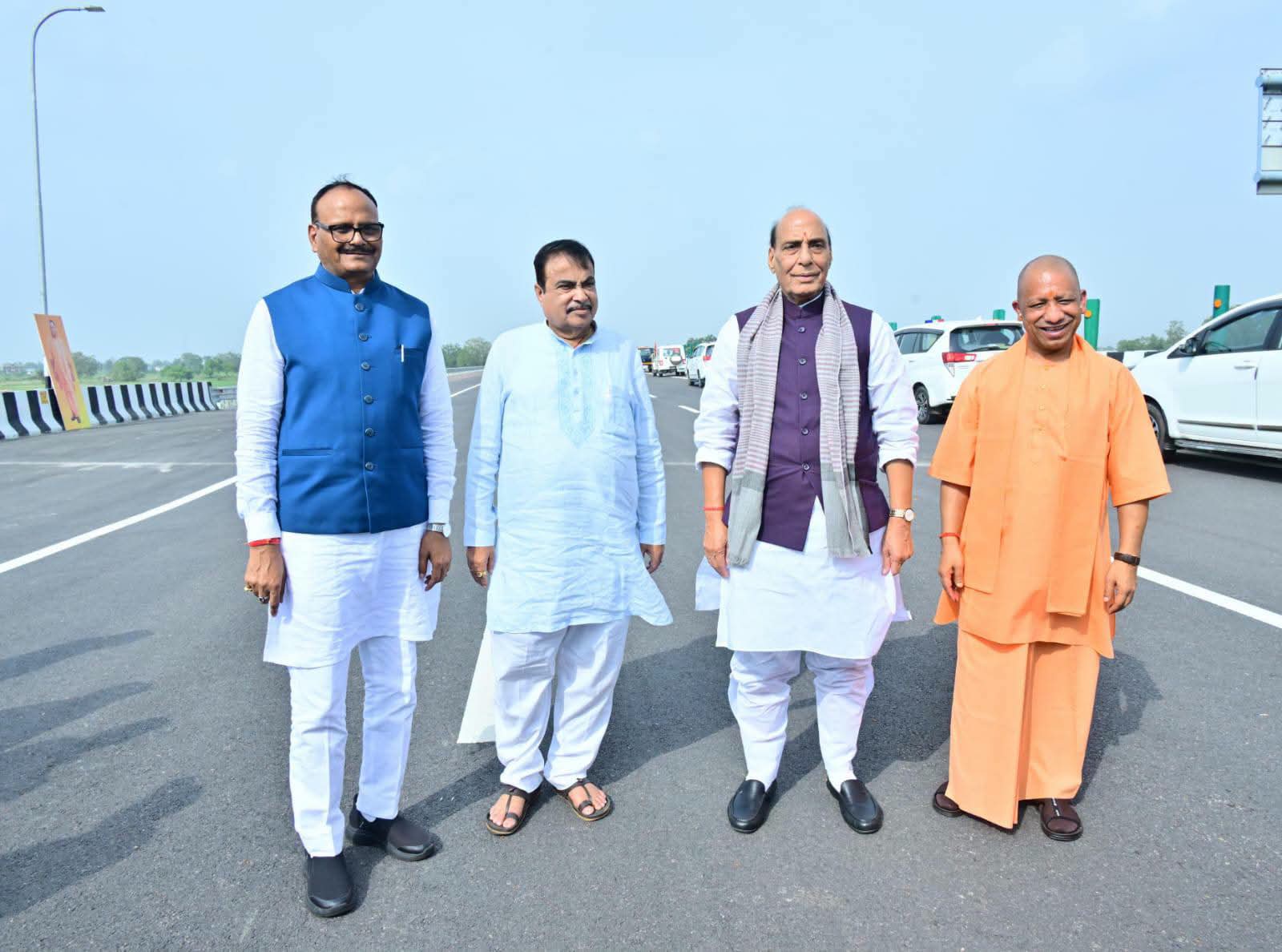 lucknow kanpur expressway inaugurated lucknow kanpur expressway inaugurated