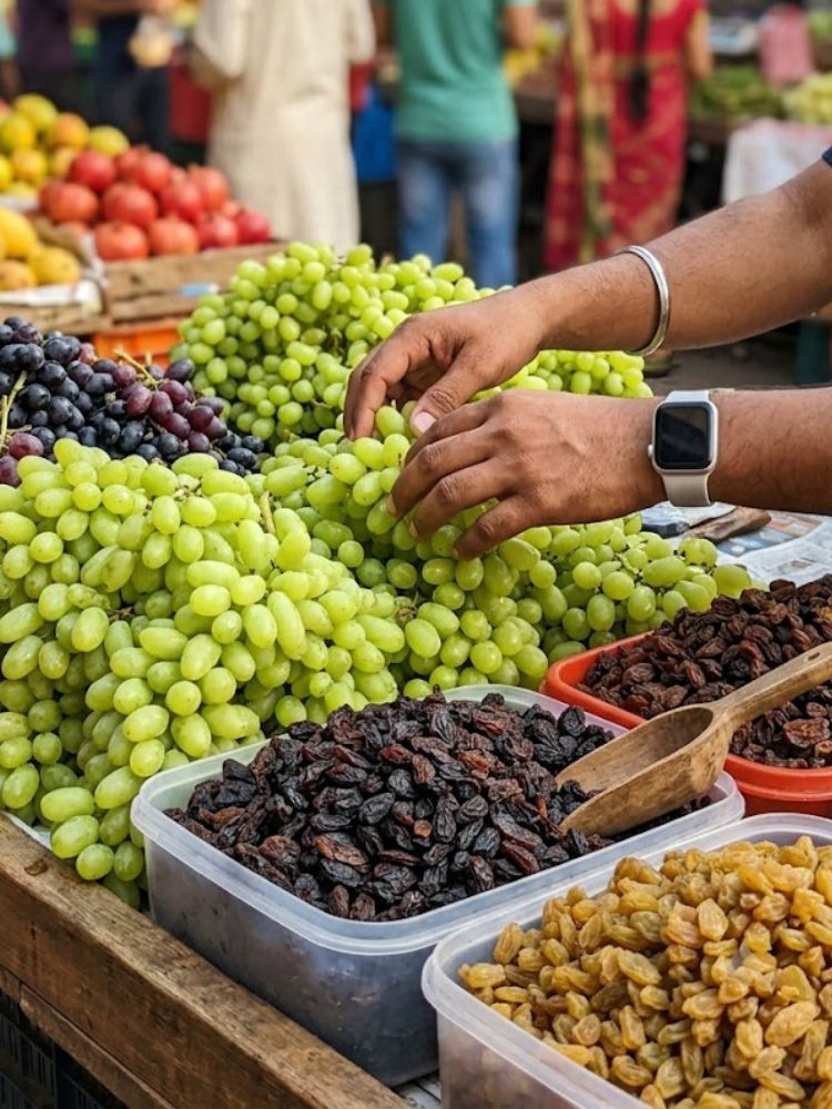 raisins sweeter than grapes