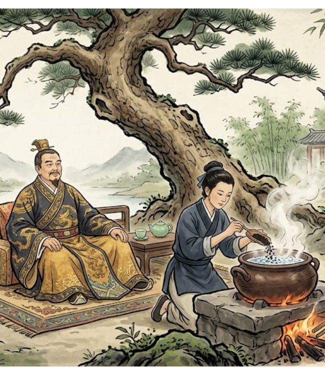 China tea history