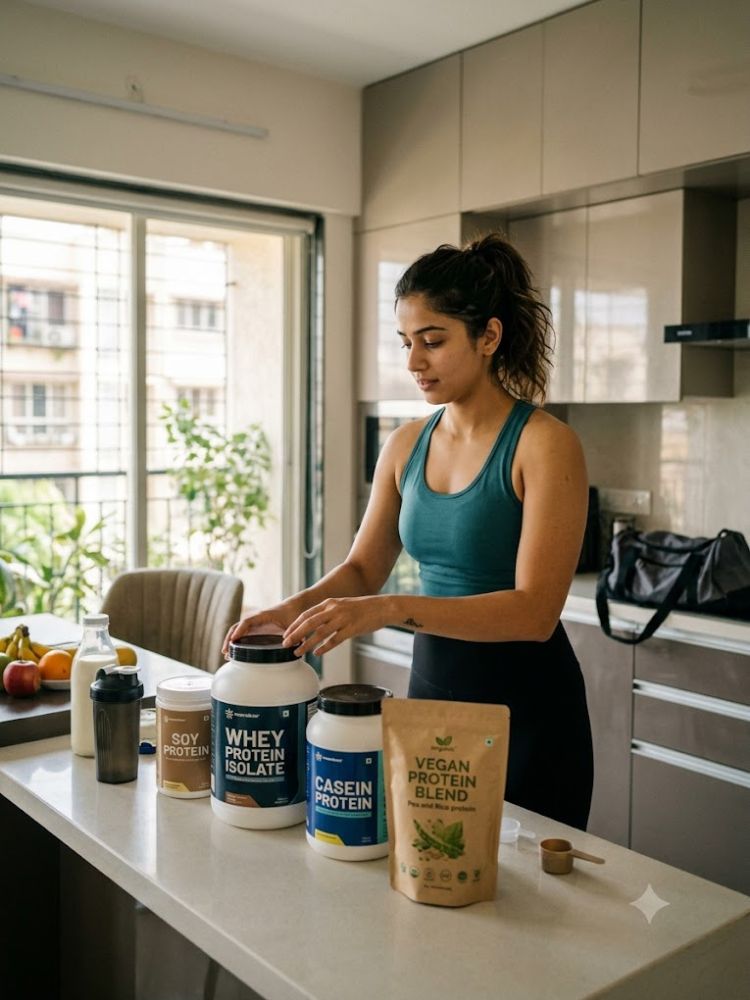 Types of protein powder