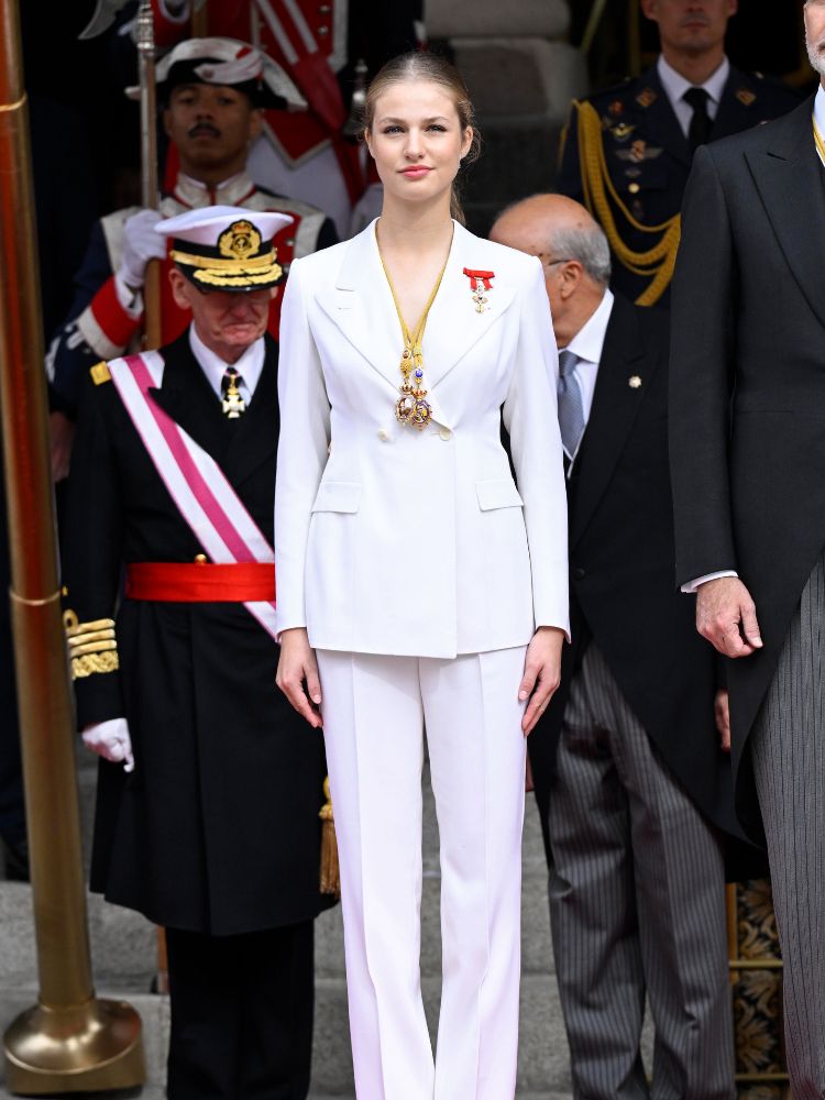 Princess Leonor creates history