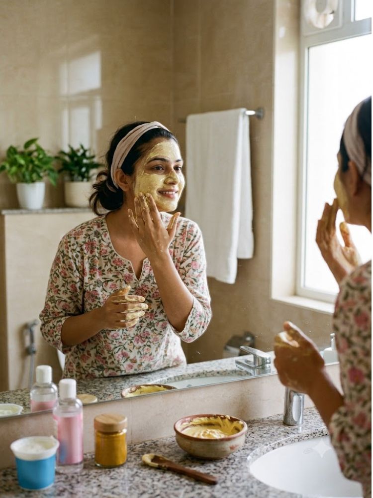 besan in skincare