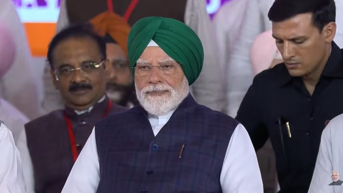 PM modi in turban
