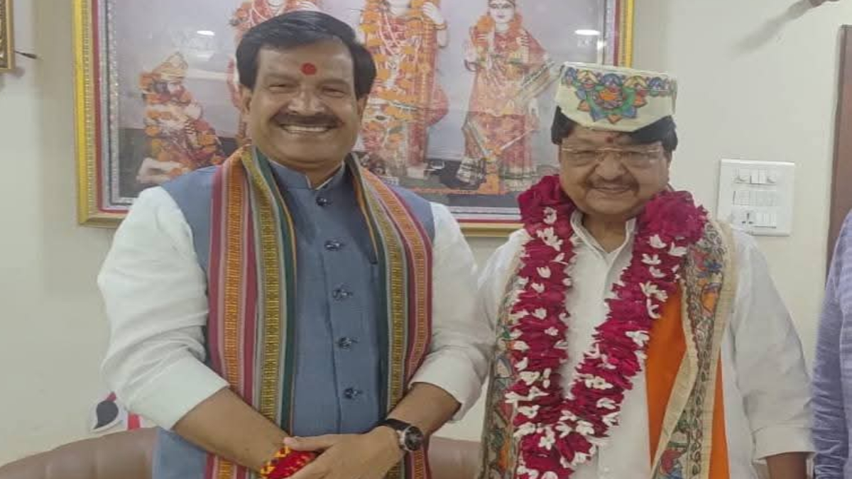 mritunjay with BJP 1