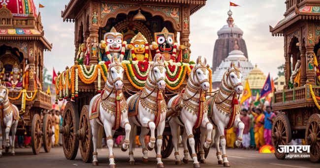 puri jagannath rath yatra secret facts chariots without nails and horses significance