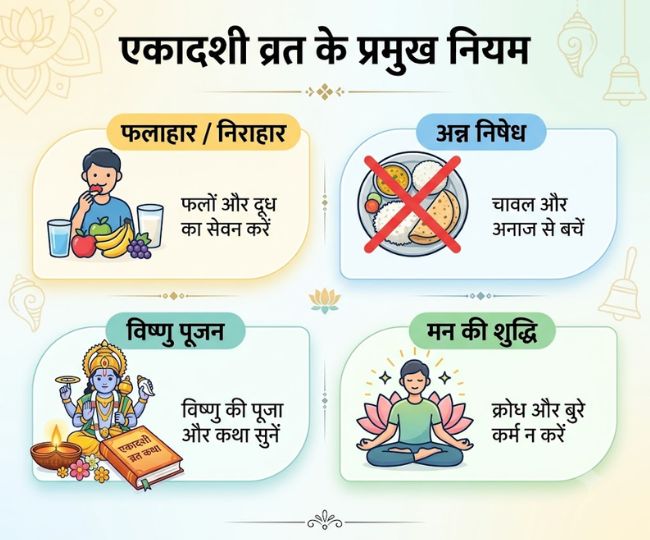 ekadashi vrat ke niyam