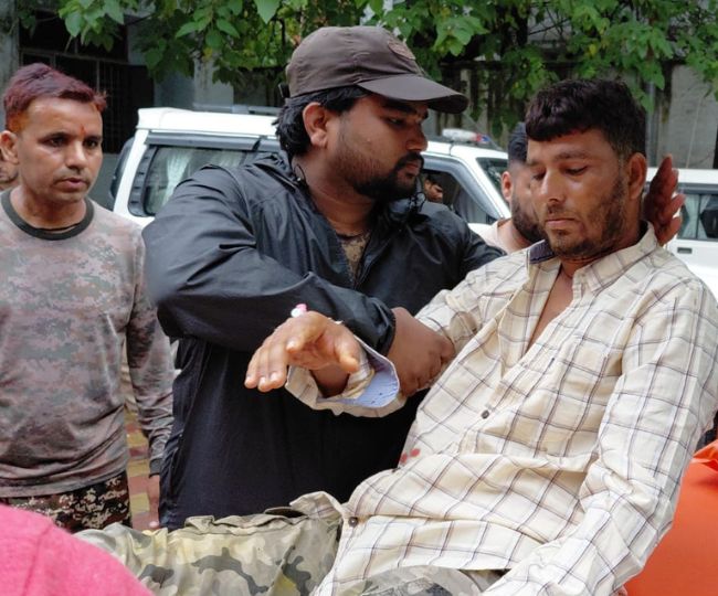Injured In Tiger Attack