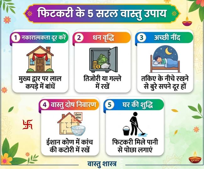 fitkari vastu tips