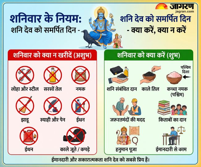 what to do and avoid buying on saturday hindu astrology shani dev remedies