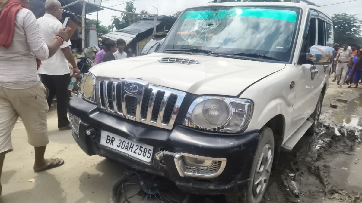 Sheohar Scorpio Accident 3