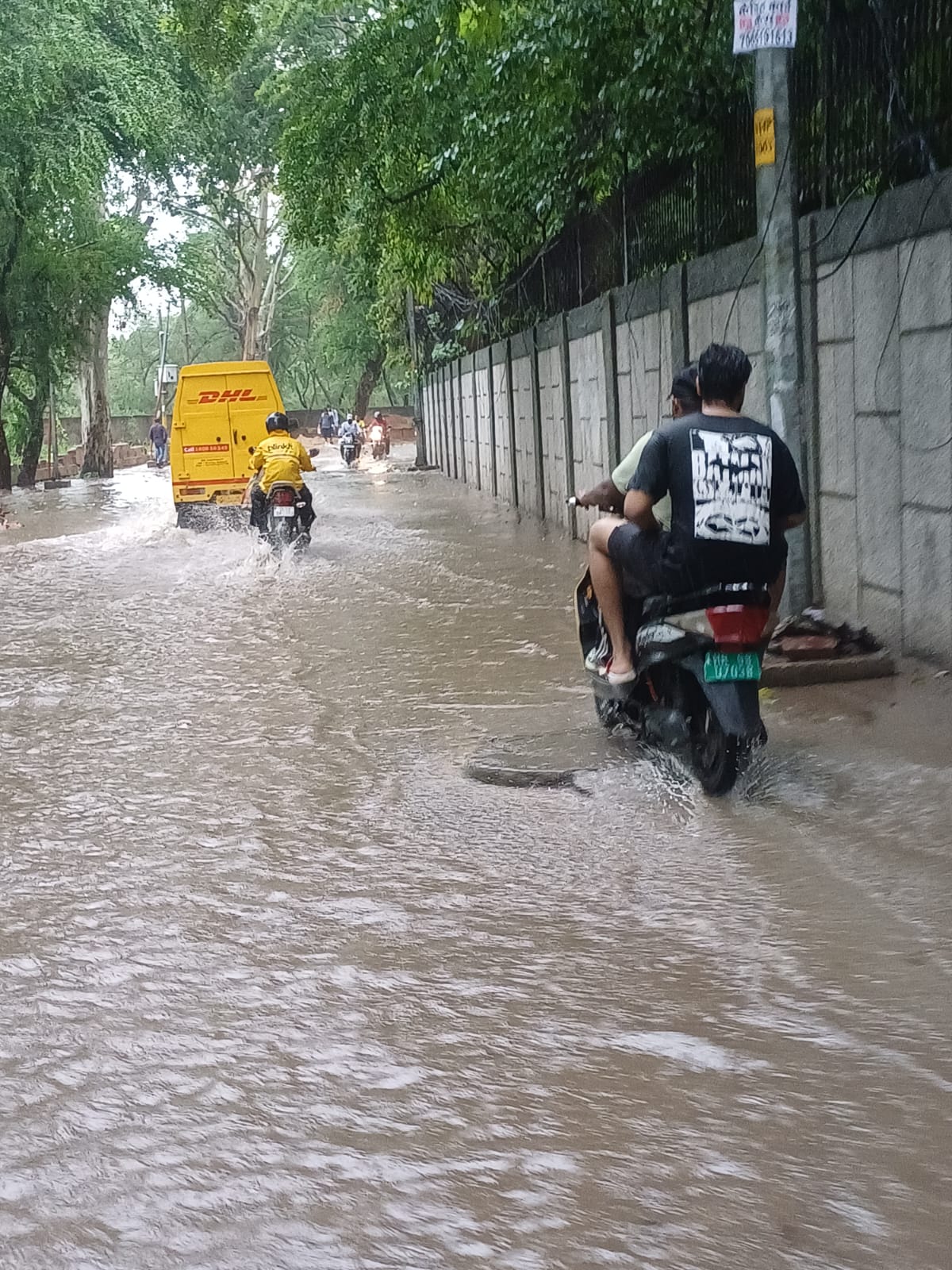 delhi rain