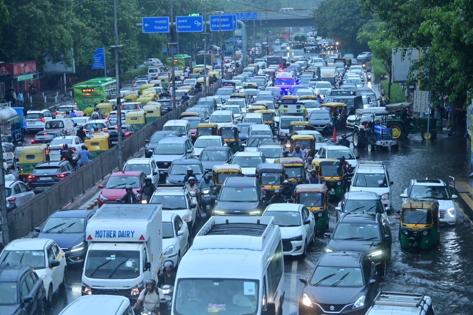 delhi rain