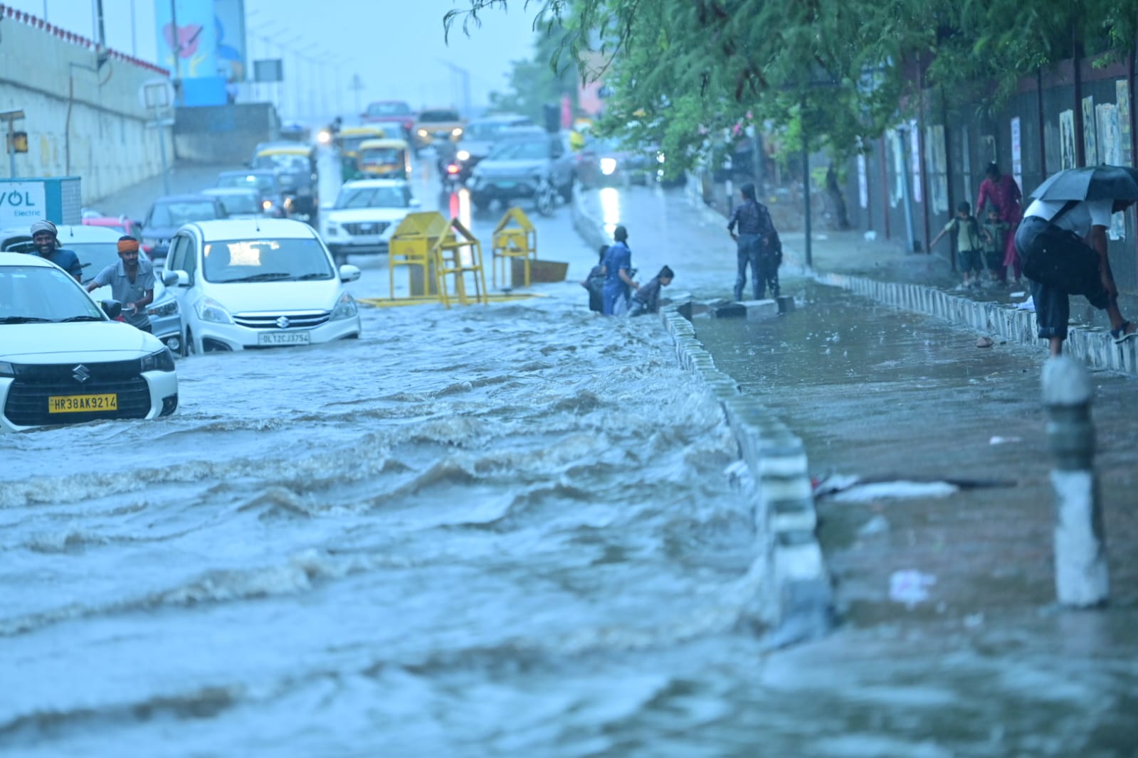 delhi rain
