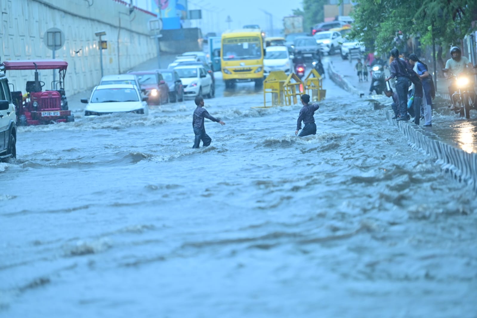delhi rain