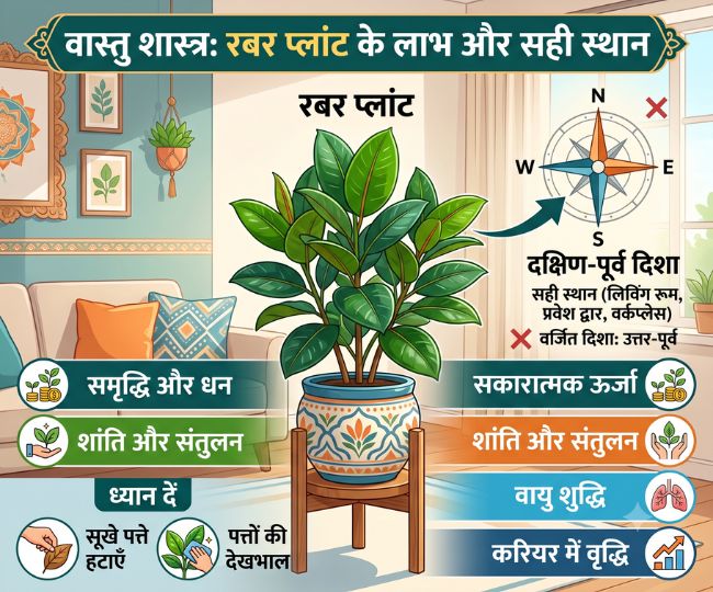 rubber plant vastu shastra benefits direction placement for home wealth and positive energy (2)