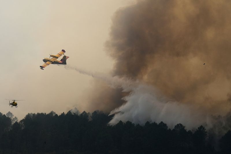 EUROPE-WEATHER-FRANCE-WILDFIRE