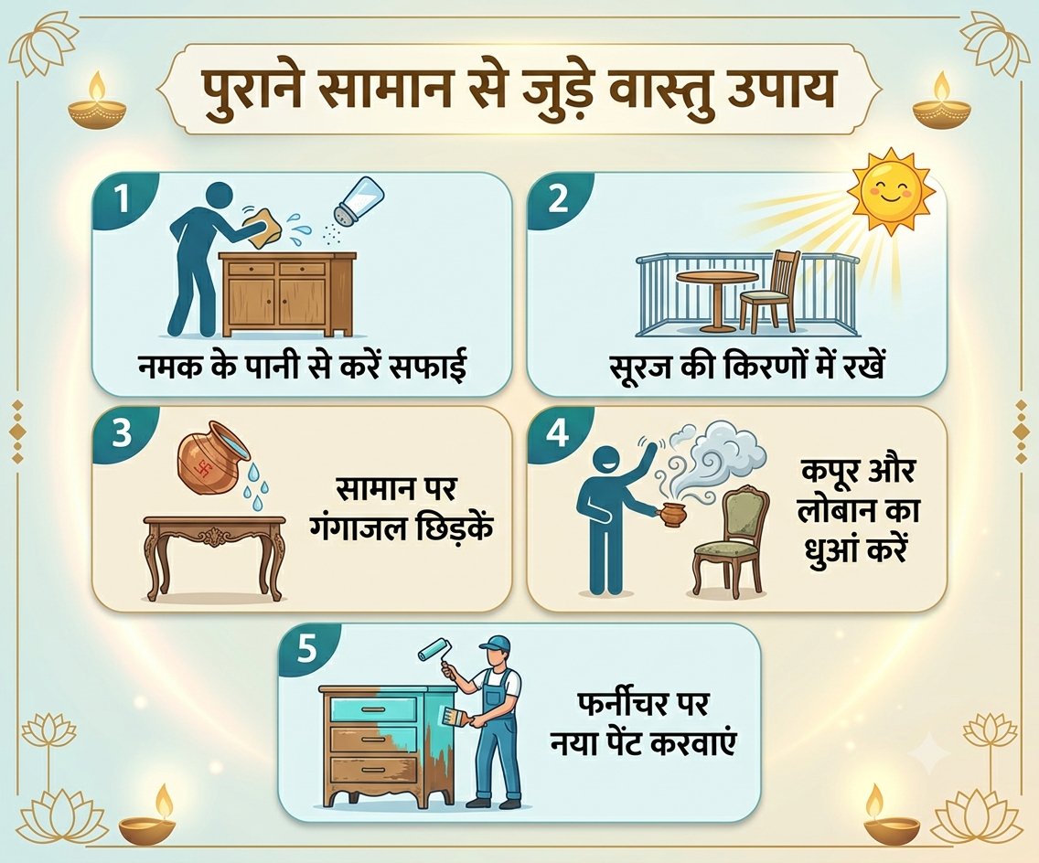 Vastu upay for old stuffs