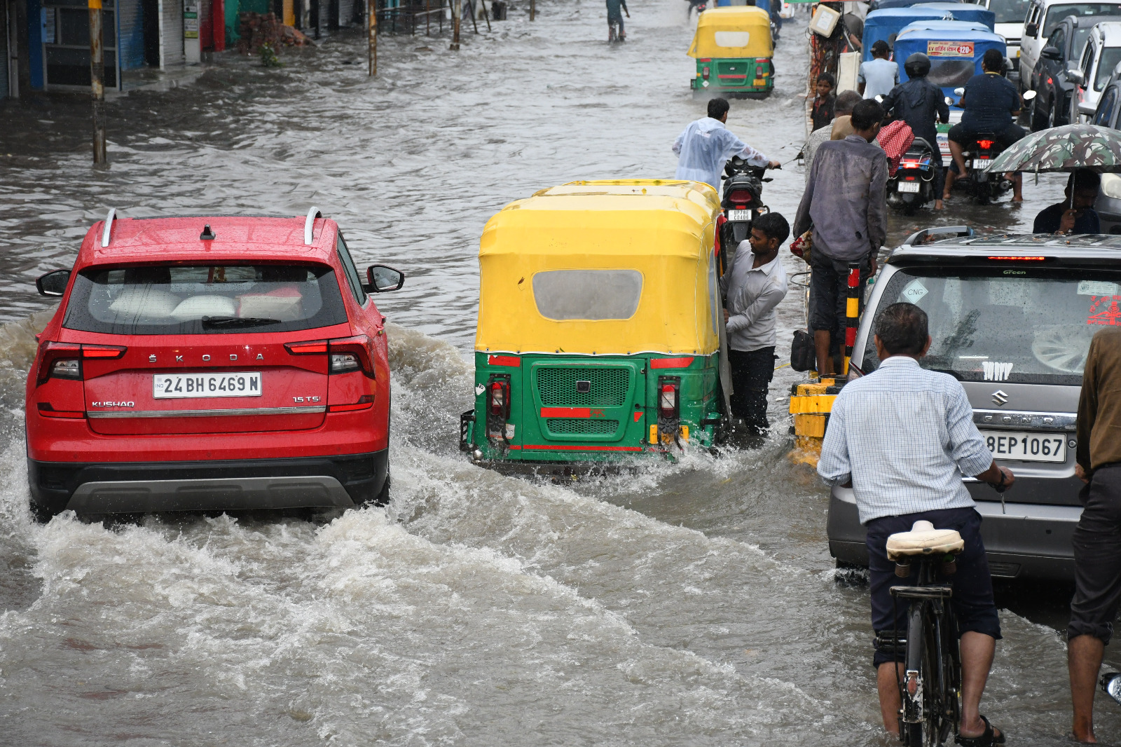Kanpur Heavy Rain Waterlogging Kanpur Heavy Rain Waterlogging